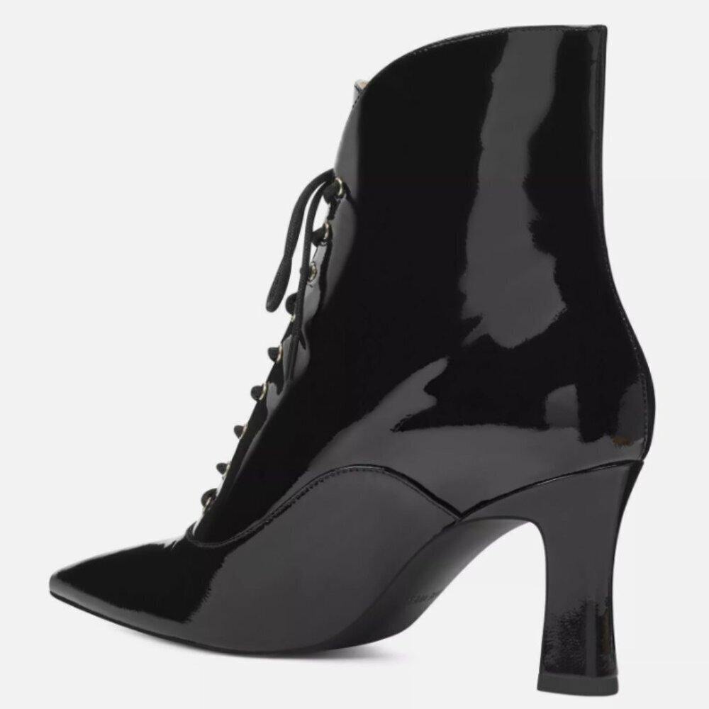 Nine West Callah Leather Goth Victorian Bootie - 40th Anniversary Capsule - Picture 2 of 11